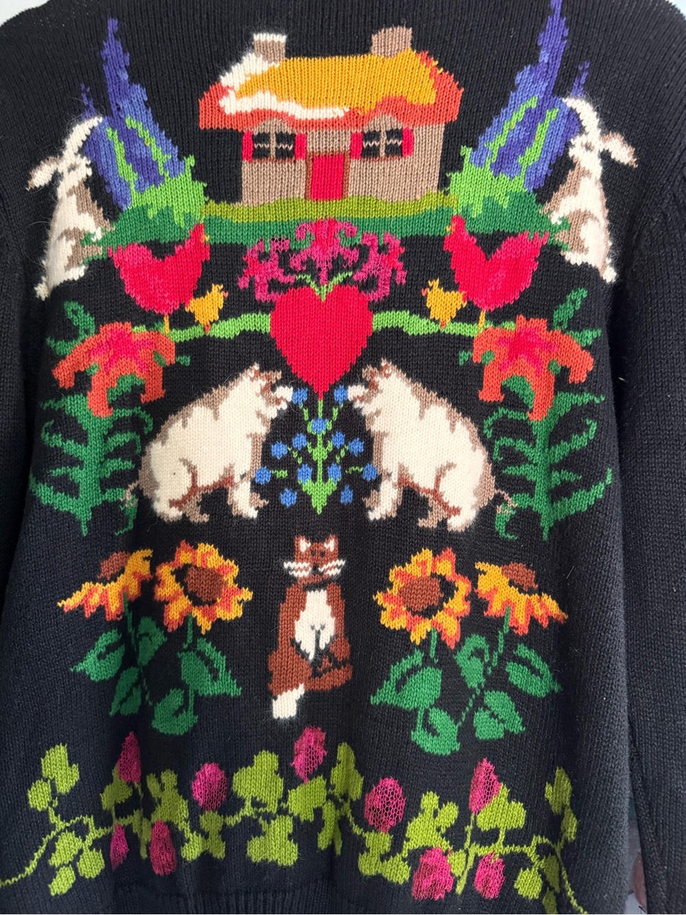 Susan Bristol vintage cardigan Amazing!!🤩 medium - Picture 1 of 12